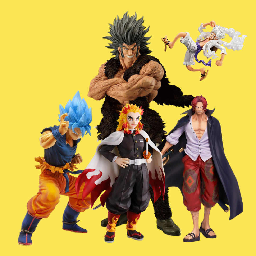 Goku Demon Slayer e Luffy Dio Nika Gear 5