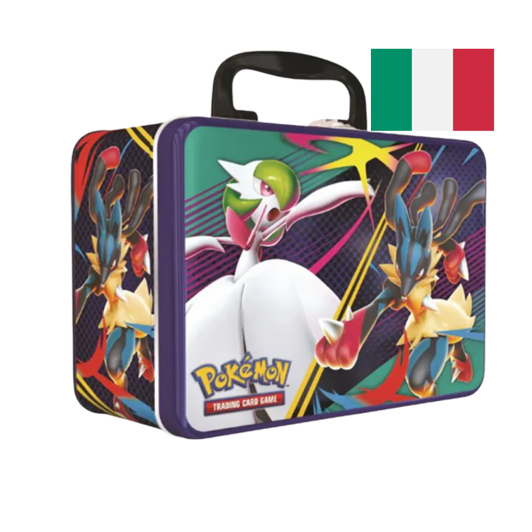 Bauletto Collezione Novembre 2025 con Mega Lucario e Gardevoir
