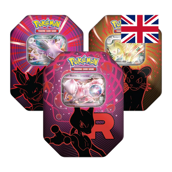 Bundle Tin Team Rocket - Mewtwo-ex, Nidoking-ex, Persian-ex (ENG) - Pokémon | Otakura
