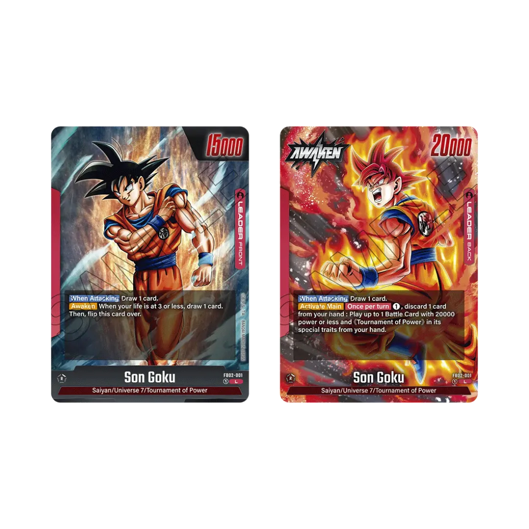 Son Goku in Blazing Aurea di Dragon Ball Super Card Game