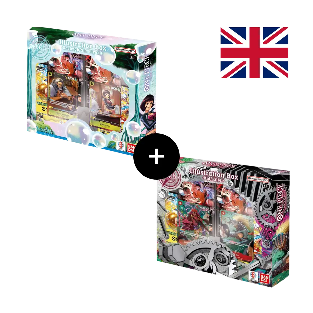 Bundle IB-07 + IB-08 Illustration Box One Piece Card Game ENG