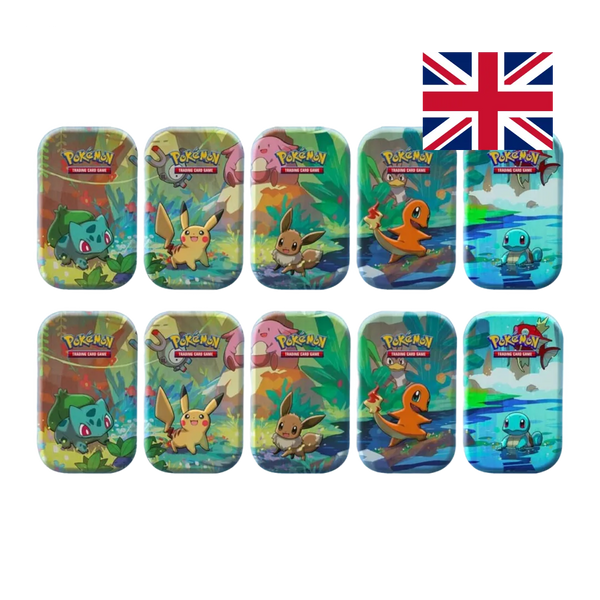 Kanto Friends - Mini Tin Display (ENG) - Pokémon | Otakura