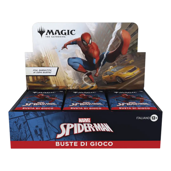 Marvel's Spider-Man - Play Booster Display (ITA) - Magic: The Gathering | Otakura