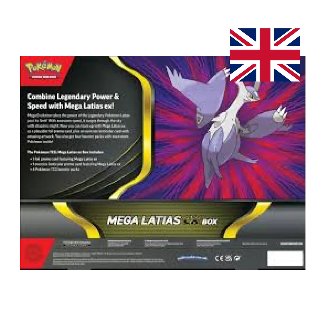 Pokemon Collection Premium with illustrated the legendary Pokémon Mega Latias EX