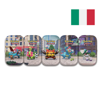 Megaevoluzione: Luminopoli - Set 5 Mini Tin - Pokémon TCG (ITA)