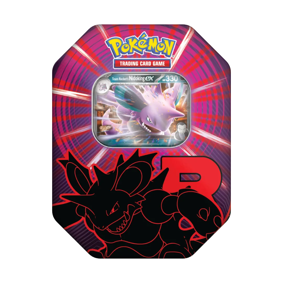 Bundle Tin da Collezione del Team Rocket - Mewtwo-ex, Nidoking-ex, Persian-ex (ITA) - Pokémon | Otakura