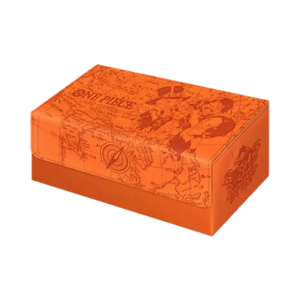 One Piece Card Game 3rd Anniversary leather storage box orange commemorative design