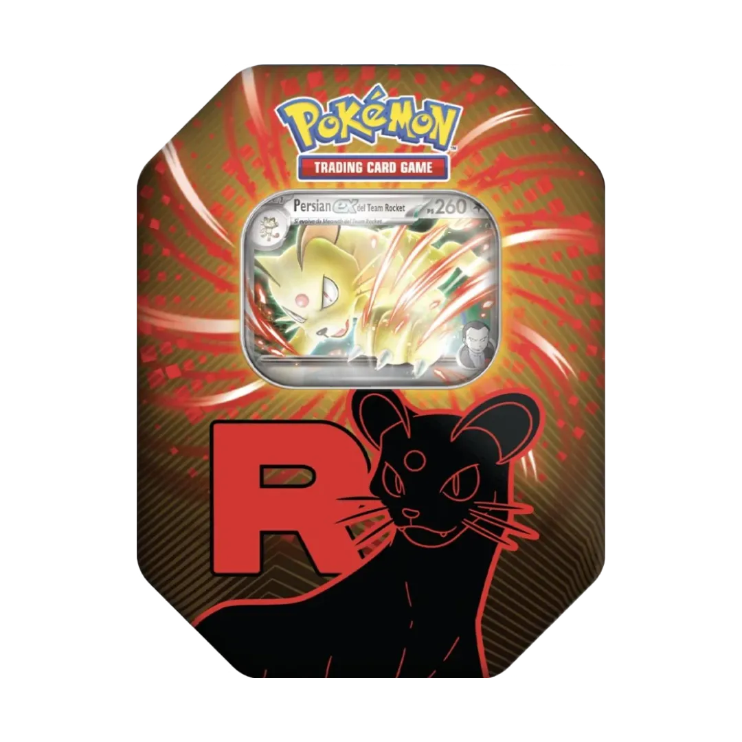 Persian-ex - Tin da Collezione Team Rocket (ITA) - Pokémon | Otakura