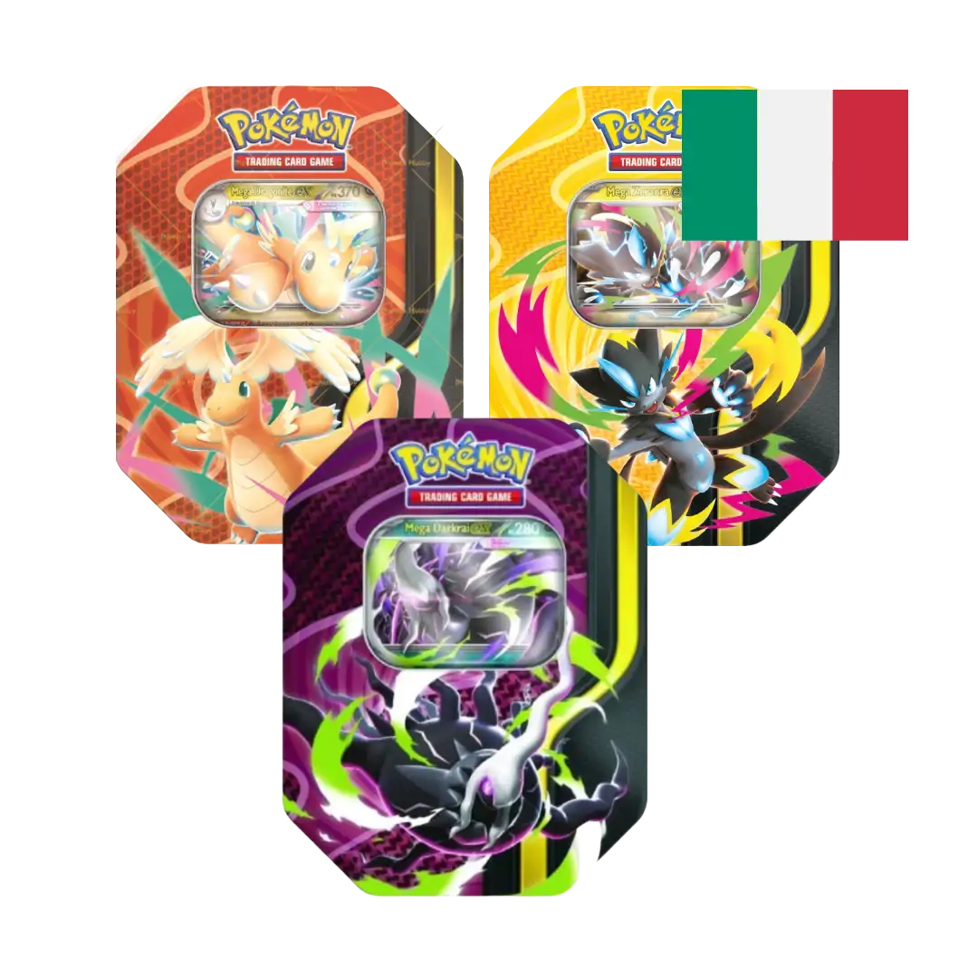 Pokemon Tin da Collezione Megaforze 2026 (IT)