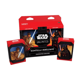Star Wars: Unlimited Scintilla di Ribellione Starter per 2 Giocatori (ITA) - nothangbutbands.com