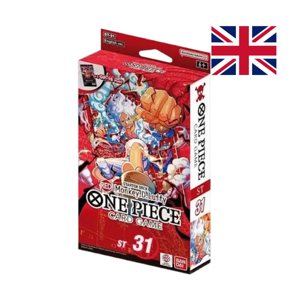 ST-31 Red Monkey D. Luffy – Starter Deck One Piece Card Game ENG