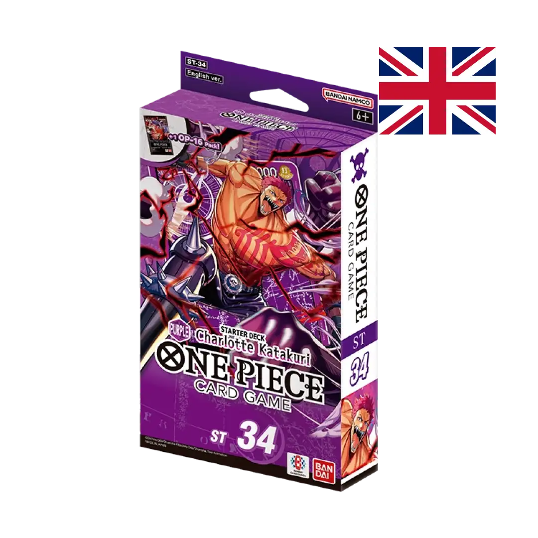 ST-34 Purple Charlotte Katakuri – Starter Deck One Piece Card Game ENG