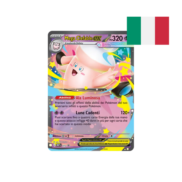 Carta di Mega Clefable-ex