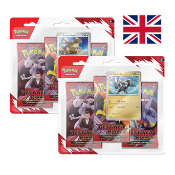 Scarlet & Violet - Destined Rivals - 3-Pack Blister Bundle (ENG) - Pokémon | Otakura