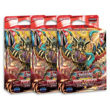 Fire Kings - 3x Structure Deck (1a Edizione - ITA) - nothangbutbands.com