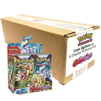 Scarlatto & Violetto - Case Sigillato da 6 Display 36 Buste (ITA) - nothangbutbands.com