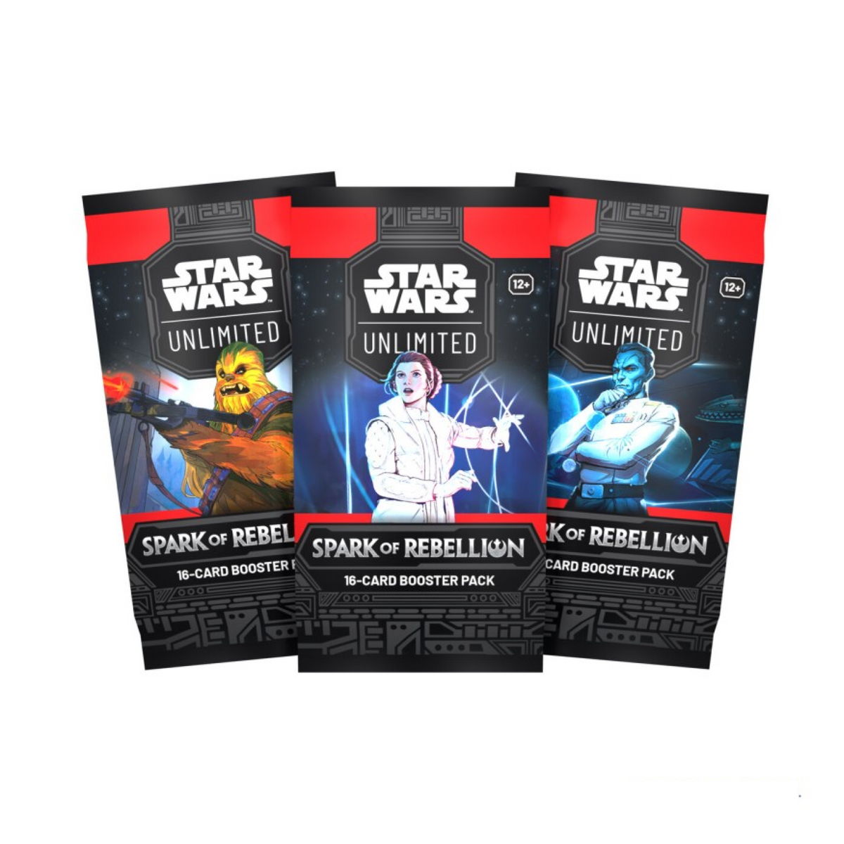 Star Wars: Unlimited Spark of Rebellion - Bustina da 16 Carte (ENG) - nothangbutbands.com