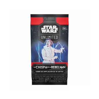 Star Wars: Unlimited Spark of Rebellion - Bustina da 16 Carte (ENG) - nothangbutbands.com