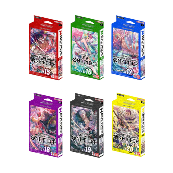 Bundle ST15-20 – Starter Deck – One Piece Card Game