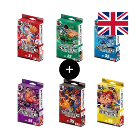 Bundle 6 Starter Deck ST-31/36 One Piece Card Game ENG