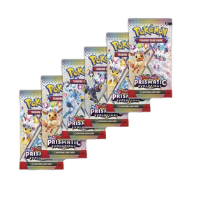 6 Booster Packs with the Eeveelution