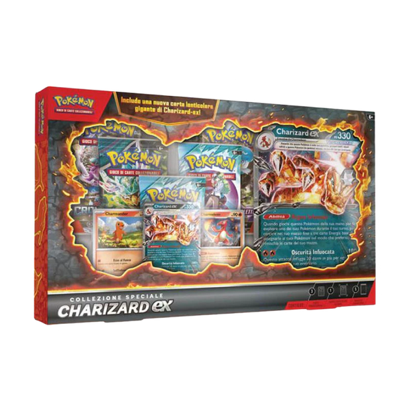 Collezione speciale con Charmender, Charmeleon e Charizard EX 