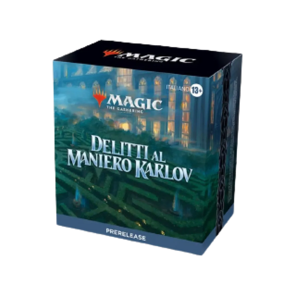 Delitti al Maniero Karlov Pack Prerelease in Italiano