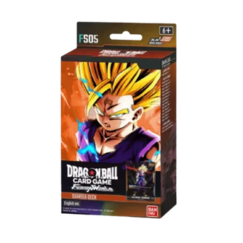 Lo Starter Deck FS05 con Son Gohan di Fusion World per Dragon Ball Super Card Game in lingua inglese