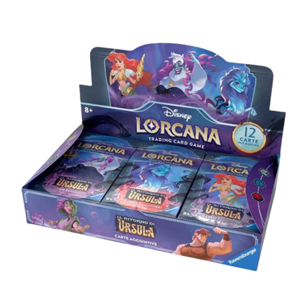 Il Ritorno di Ursula –  Box 24 Bustine - Lorcana TCG Disney (ITA)