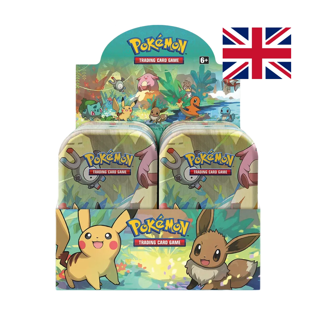 Kanto Friends -  Mini Tin Display (ENG) - Pokémon | Otakura