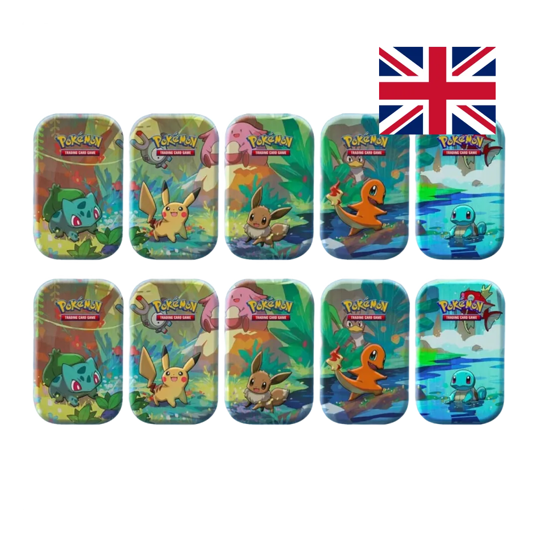 Kanto Friends -  Mini Tin Display (ENG) - Pokémon | Otakura