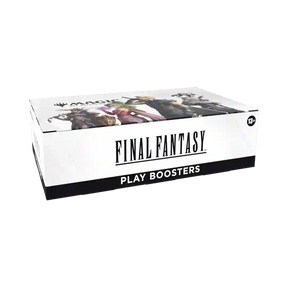 Final Fantasy Play Booster Display sealed box - top view