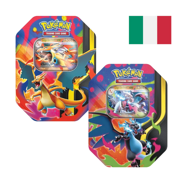 Mega Charizard ex X & Y Tin Set (IT) - Pokémon | Otakura
