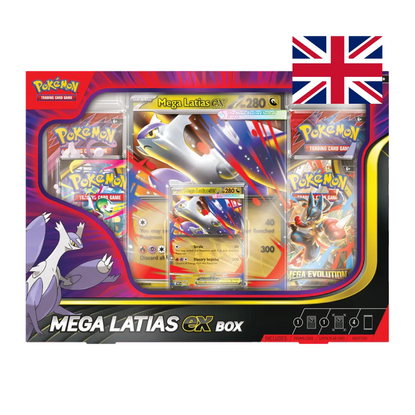 Pokemon Collection Premium with illustrated the legendary Pokémon Mega Latias EX