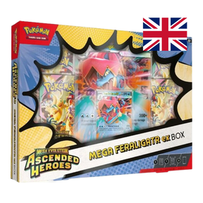 Megaevoluzione: Ascesa Eroica – Collezione Mega Feraligatr ex – Pokémon TCG (ENG)