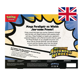 Megaevoluzione: Ascesa Eroica – Collezione Mega Feraligatr ex – Pokémon TCG (ENG) – vista 2