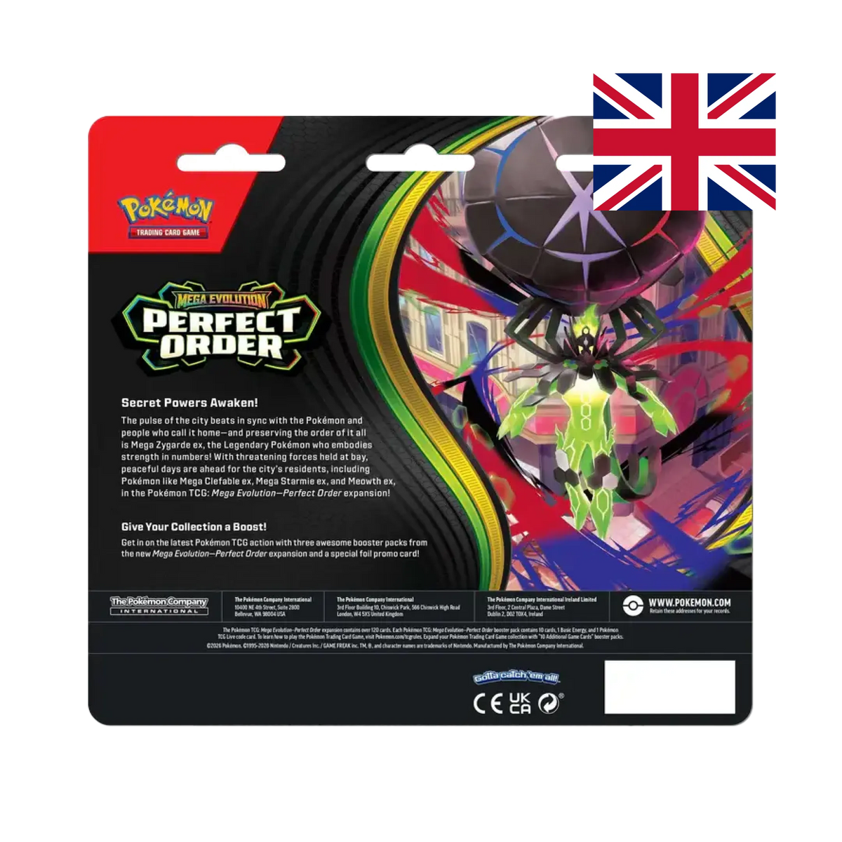 Megaevoluzione: Equilibrio Perfetto – Blister 3 Buste – Pokémon TCG (ENG) – vista 3