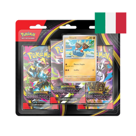 Buio Pesto Blister 3 Bustine Pokémon TCG ITA Otakura
