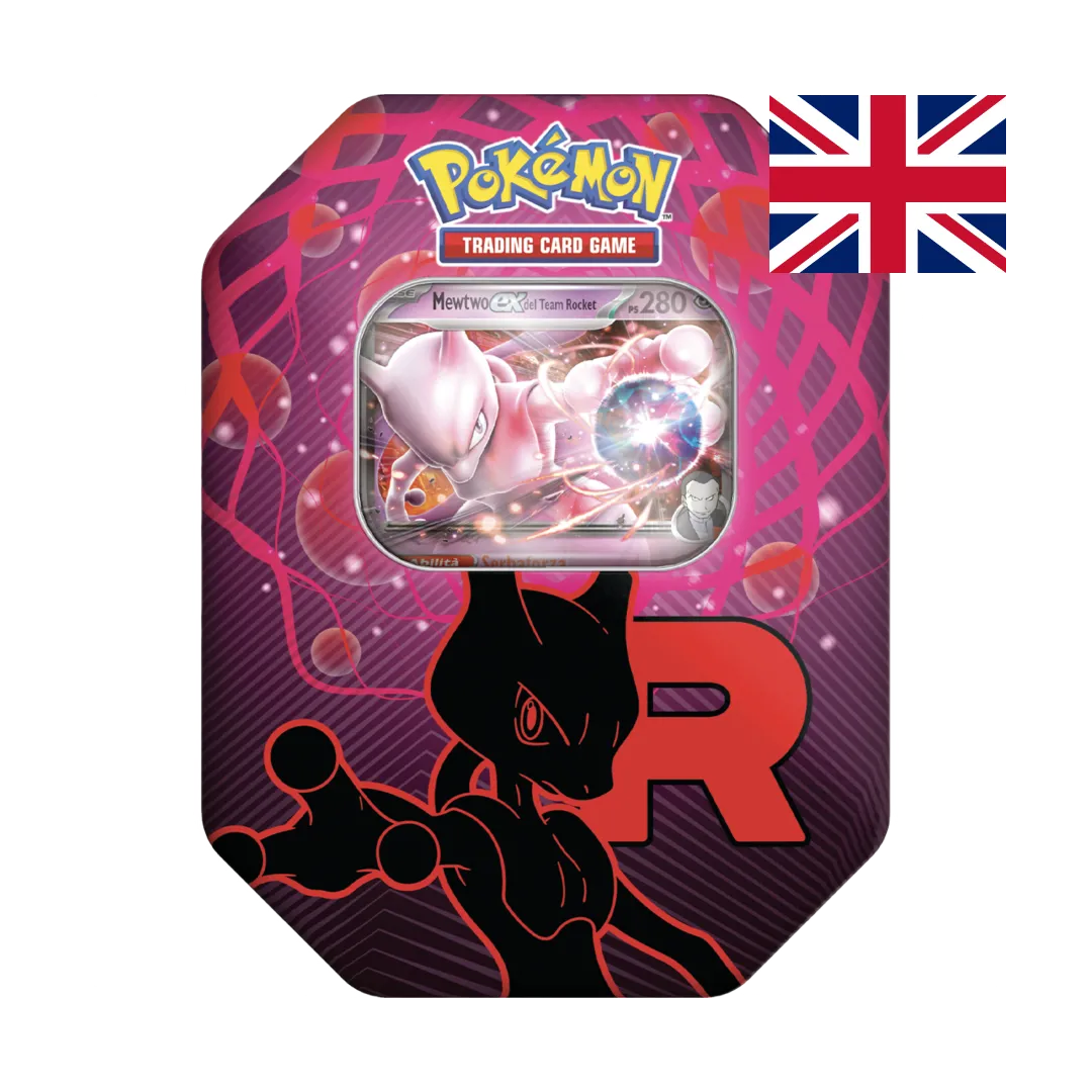 Bundle Tin Team Rocket - Mewtwo-ex, Nidoking-ex, Persian-ex (ENG) - Pokémon | Otakura