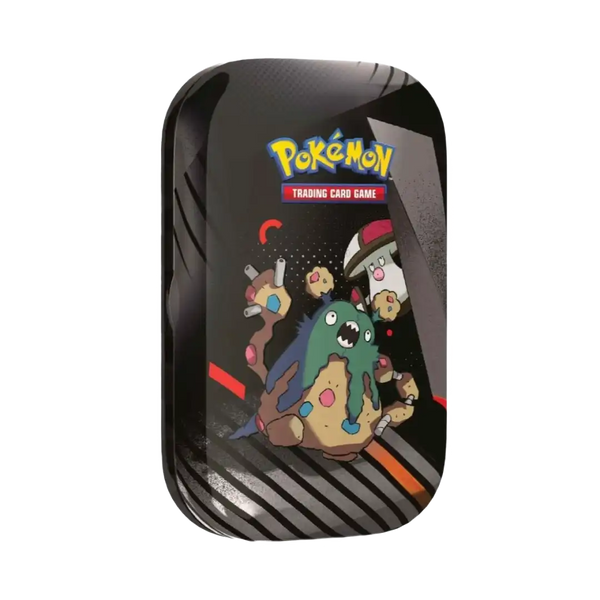 Pokemon Mini Tin Garbodor Foongus Veleno Erba ecologico