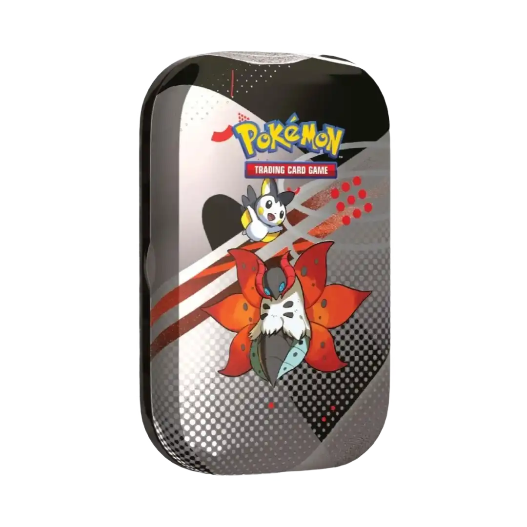 Mini Tin Pokemon Volcarona Emolga collezione Black Bolt White Flare prezzo €12.99