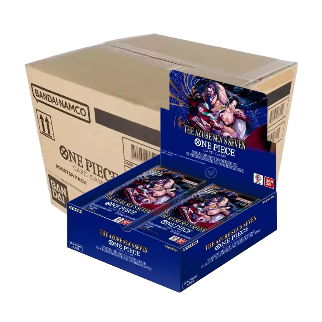 OP14 The Azure Sea's Seven EB04 – Case da 12 Box – One Piece Card Game (ENG)