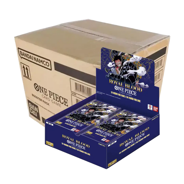 Case contenente 12 box dell'espansione Royal Blood di One Piece Card Game