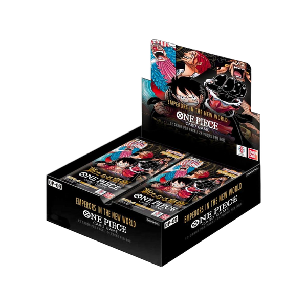 Box del 2nd Anniversario di One Piece con illustrazione dei 4 imperatori del set The Four Emperors OP09