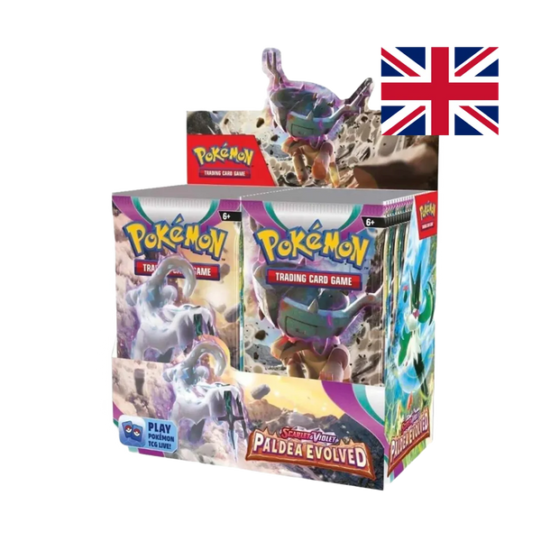 Pokemon TCG Scarlet Violet Paldea Evolved Booster Display Box 36 bustine sigillato