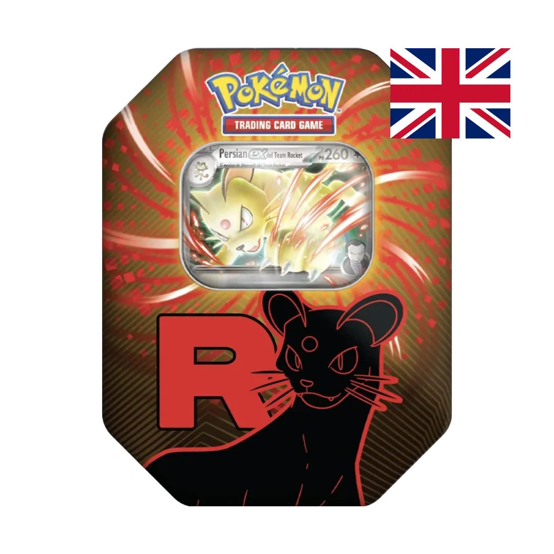Bundle Tin Team Rocket - Mewtwo-ex, Nidoking-ex, Persian-ex (ENG) - Pokémon | Otakura