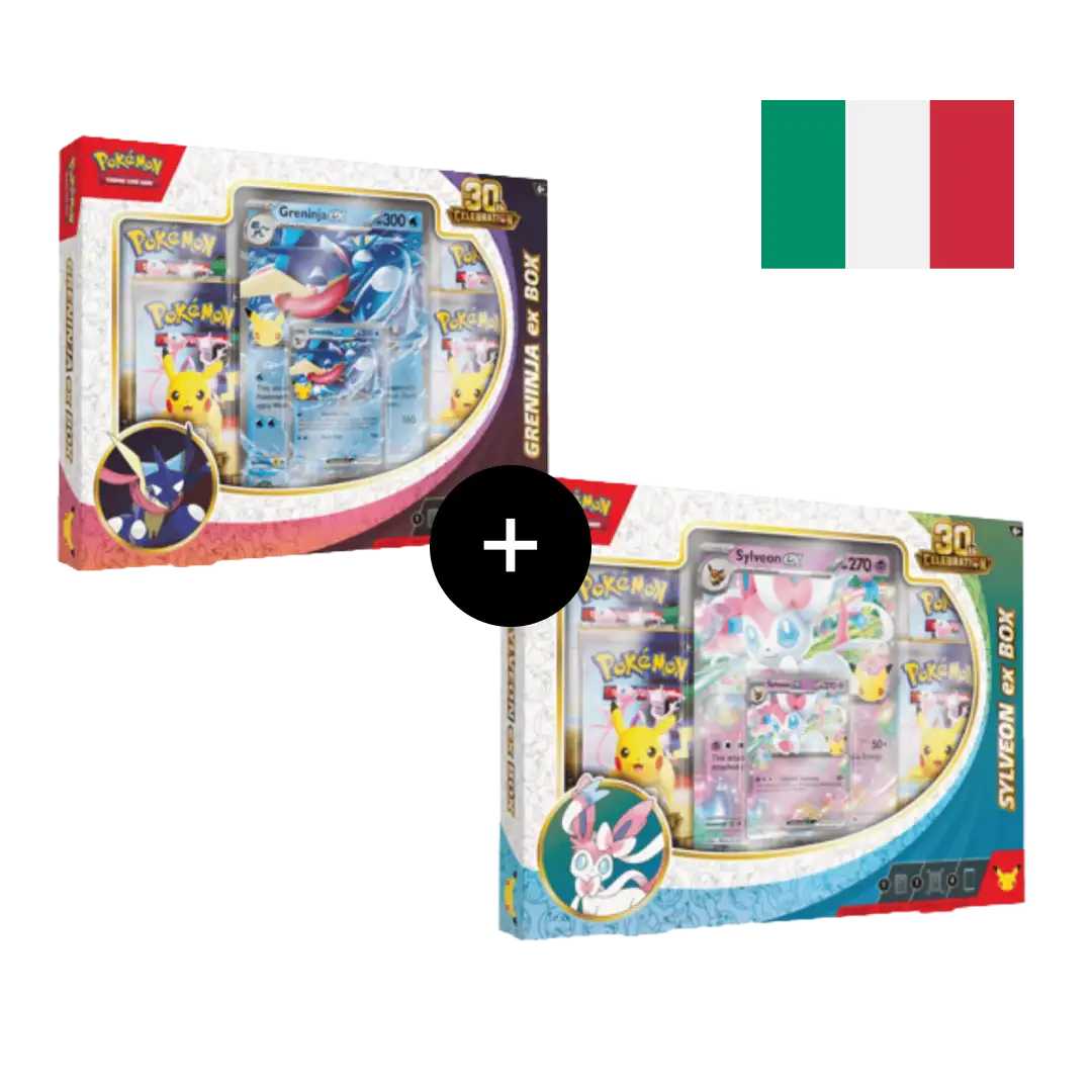 Pokemon 30° Ann. Collezione Greninja-ex & Sylveon-ex (IT)