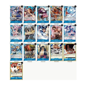 Tutte le carte del mazzo ST22 Ace & Newgate One Piece Card Game in anteprima