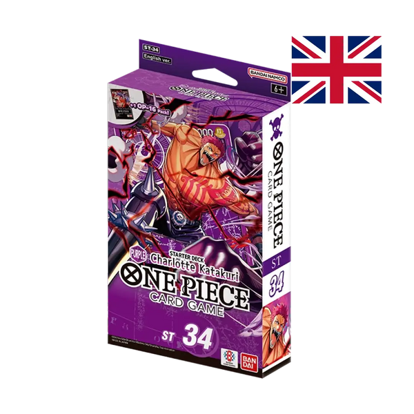 ST-34 Purple Charlotte Katakuri – Starter Deck One Piece Card Game ENG