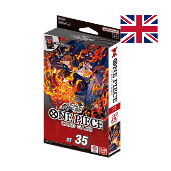 ST-35 Red/Black Sabo – Starter Deck One Piece Card Game ENG